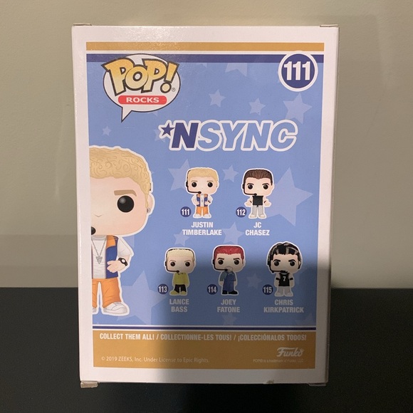 FUNKO POP - Justin Timberlake - New Without Tags - Picture 3 of 9